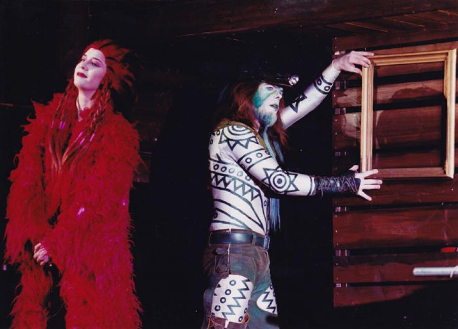Foto von DIE REISE VON KLAUS UND EDITH von Lukas Bärfuss, Samuel Schwarz, 2001